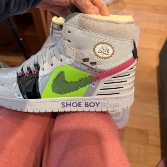 NWOT Nike Bull Airs "Shoe Boy" Sneakers Size 10 - Picture 10 of 11